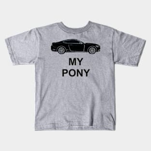 My Pony, White HT BO Kids T-Shirt